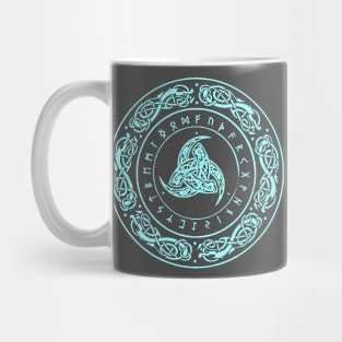 Odin Horns Endless Knot Viking Ragnarok Pagan Rebels Mug